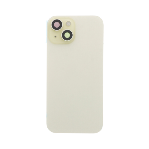 iPhone 15 Back Cover (Yellow) (OEM)