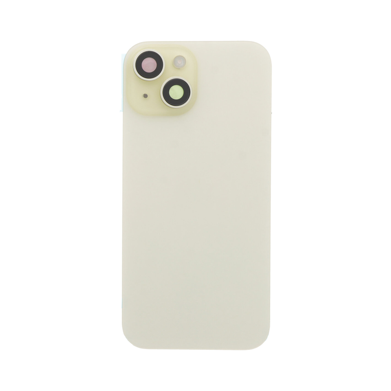 iPhone 15 Back Cover (Yellow) (OEM)