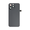 iPhone 15 Pro Max Back Cover (Black Titanium) (OEM)