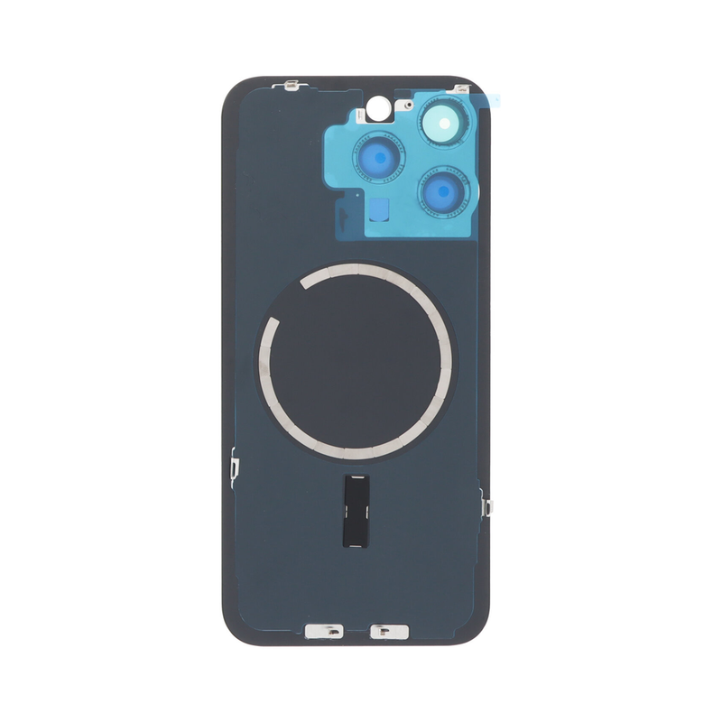 iPhone 15 Pro Max Back Cover (Black Titanium) (OEM)