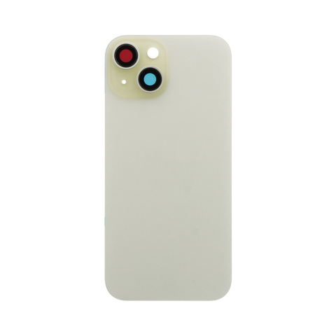 iPhone 15 Back Cover (Yellow) (OEM)