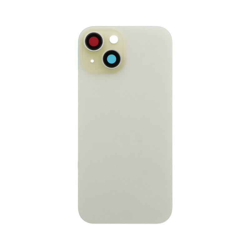 iPhone 15 Back Cover (Yellow) (OEM)