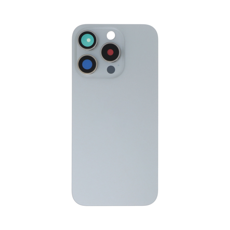 iPhone 15 Pro Back Cover (White Titanium) (OEM)