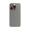 iPhone 15 Pro Back Cover (Natural Titanium) (OEM)