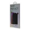 360° Privacy Anti-Glare Full Screen Tempered Glass Screen Protector for iPhone 16 Pro/17 Black