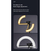 10 Inch Selfie Ring Light with Phone Holder and Remote Control