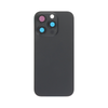 iPhone 16 Pro Back Cover (Black Titanium) (OEM)
