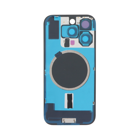 iPhone 16 Pro Back Cover (Black Titanium) (OEM)