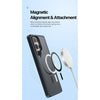 Magnetic Matte Anti-drop TPU+PC+Magnets Case for Samsung Galaxy S25 Ultra Black