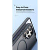Magnetic Matte Anti-drop TPU+PC+Magnets Case for Samsung Galaxy S25 Ultra Black