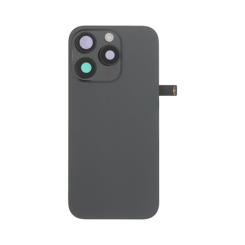 iPhone 16 Pro Back Cover (Black Titanium) (OEM)