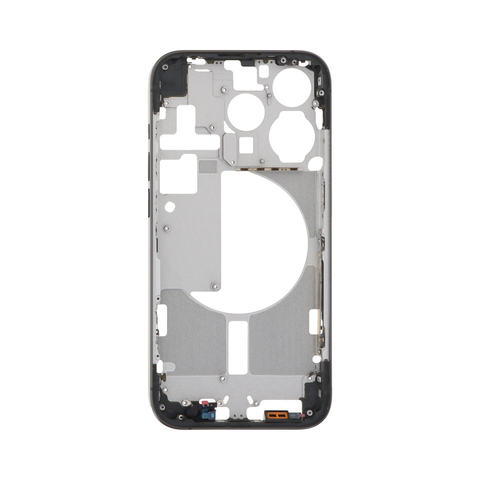 iPhone 15 Pro Back Cover (Black Titanium) (OEM)