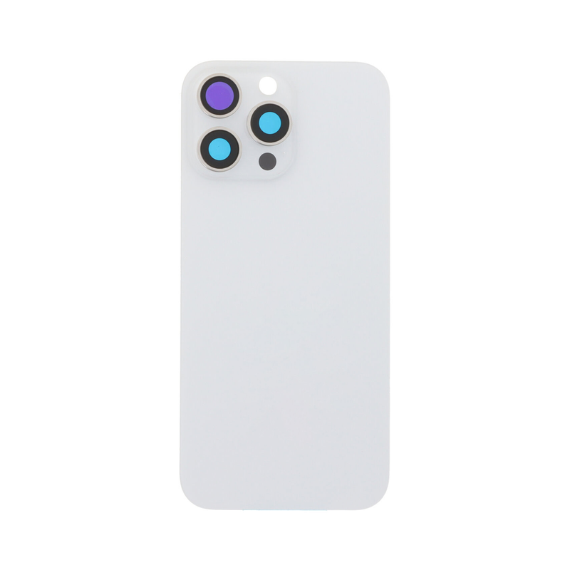 iPhone 16 Pro Max Back Cover (White Titanium) (OEM)