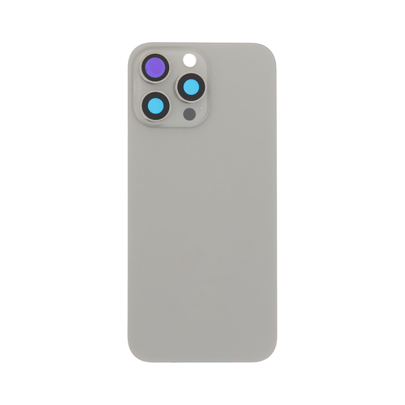 iPhone 16 Pro Max Back Cover (Natural Titanium) (OEM)