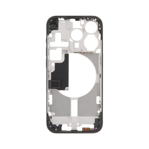 iPhone 15 Pro Back Cover (Black Titanium) (OEM)