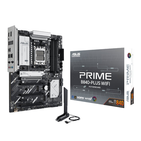 Asus PRIME B840-PLUS WIFI AMD AM5 ATX Gaming Motherboard (New)