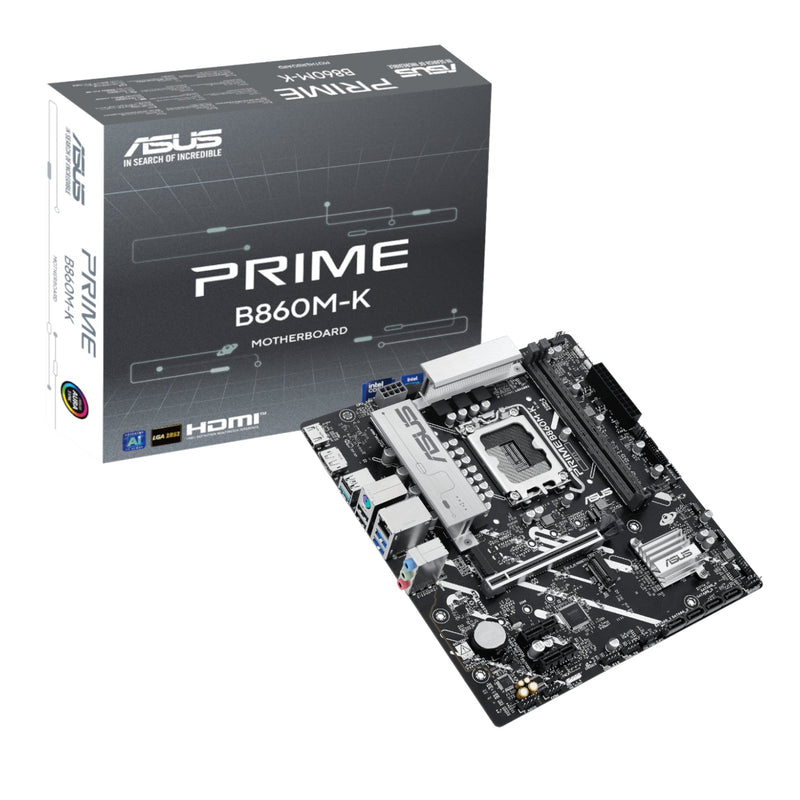 Asus PRIME B860M-K Intel LGA1851 M-ATX Motherboard (New)