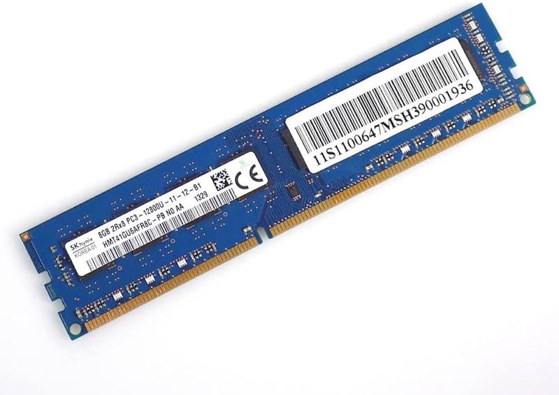 SK Hynix 8GB 2Rx8 PC3L-12800U-11-12-B1 DDR3 ECC Server RAM (Refurbished)