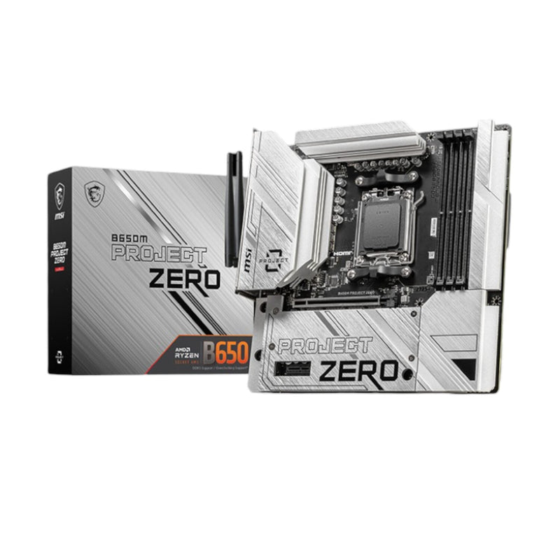 MSI B650M PROJECT ZERO MotherBoard (New)