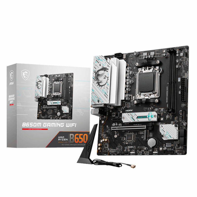 MSI B650M GAMING WIFI AMD AM5 mATX Gaming Motherboard (New)