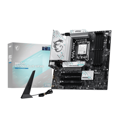 MSI B860M GAMING PLUS WIFI6E LGA1851 M-ATX Gaming Motherboard (New)