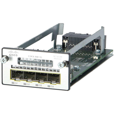 Cisco C3KX-NM-1G 1G Network Module for Catalyst 3K-X Series Switch (Used)