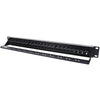 UltraLAN CAB-PPC624-EZ 24-Port Inline CAT6 Patch Panel (New)