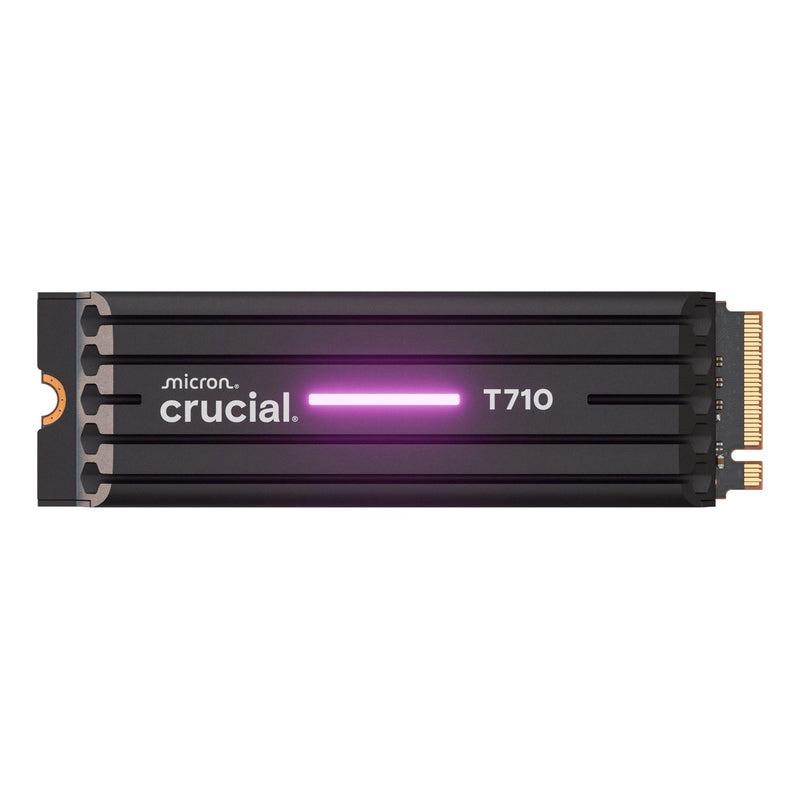 Crucial T710 2TB M.2 NVMe Gen5 NAND SSD with Heatsink (New)