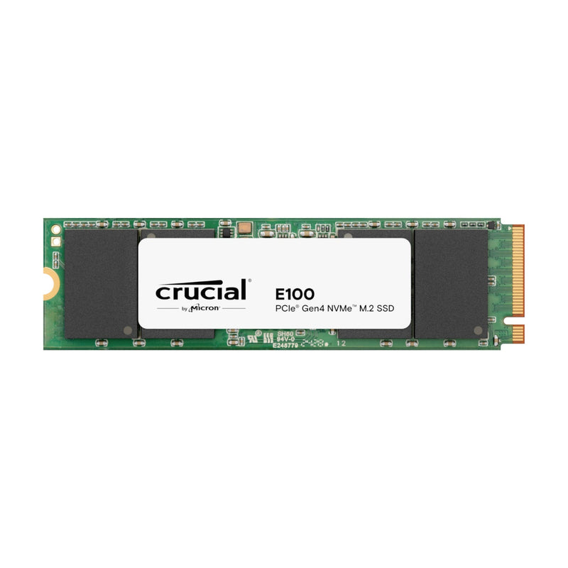Crucial E100 480GB PCIe Gen4 2280 NVMe M.2 SSD (New)
