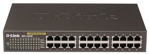 D-Link DES-1024D 10/100 Fast Ethernet Switch (Used)