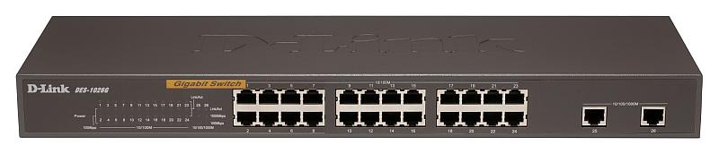 D-Link DES-1026G 24 Port Gigabit Unmanaged Switch (Used)