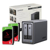 UGreen NASync DXP2800 2 Bay NAS with Seagate Ironwolf NAS 16TB SATA Hard Drive V2 Bundle (2x 8TB) (New)