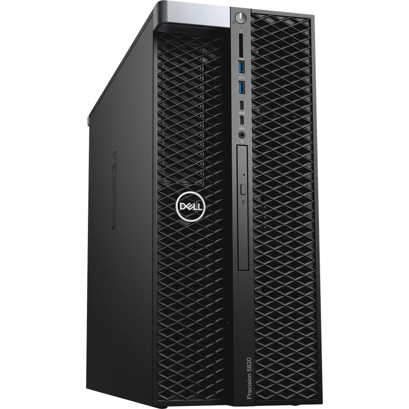 Dell Precision 5820 Tower AI Application Workstation – Xeon W-2135 – 64GB DDR4 – 250GB SATA – Quadro P620 – Win11Pro (Refurbished)