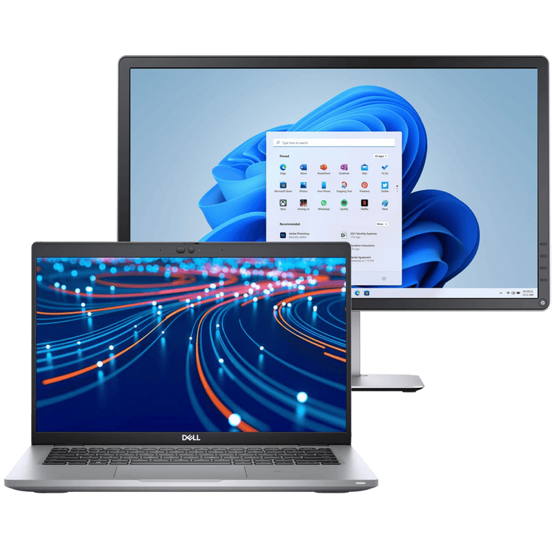 Dell Latitude 5420 Intel i5, 11th Gen Laptop with Win 11 Pro, 2 Year Warranty + Monitor