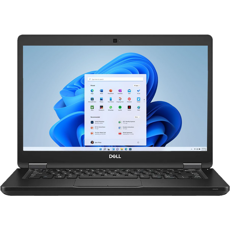 Dell Latitude 5490 Intel i7, 8th Gen Laptop with Win 11 Pro + 16GB Ram
