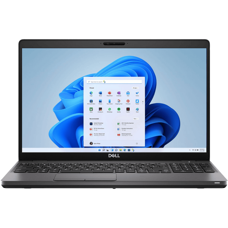 Dell Latitude 5500 Intel i7, 8th Gen Laptop with NumPad + Win 11 Pro