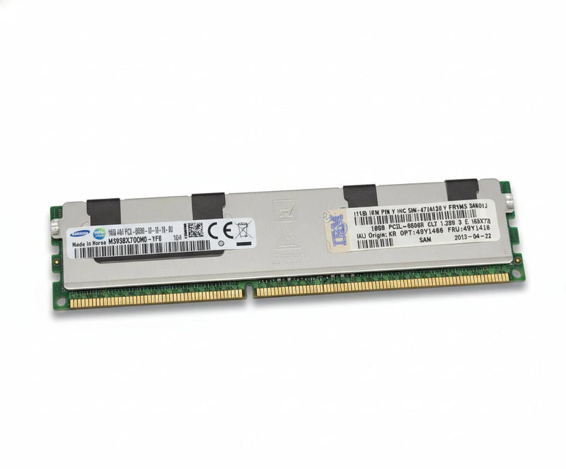 Samsung 16GB 4Rx4 PC3-8500R-07-10-F0-P1 DDR3 Server RAM (Refurbished)