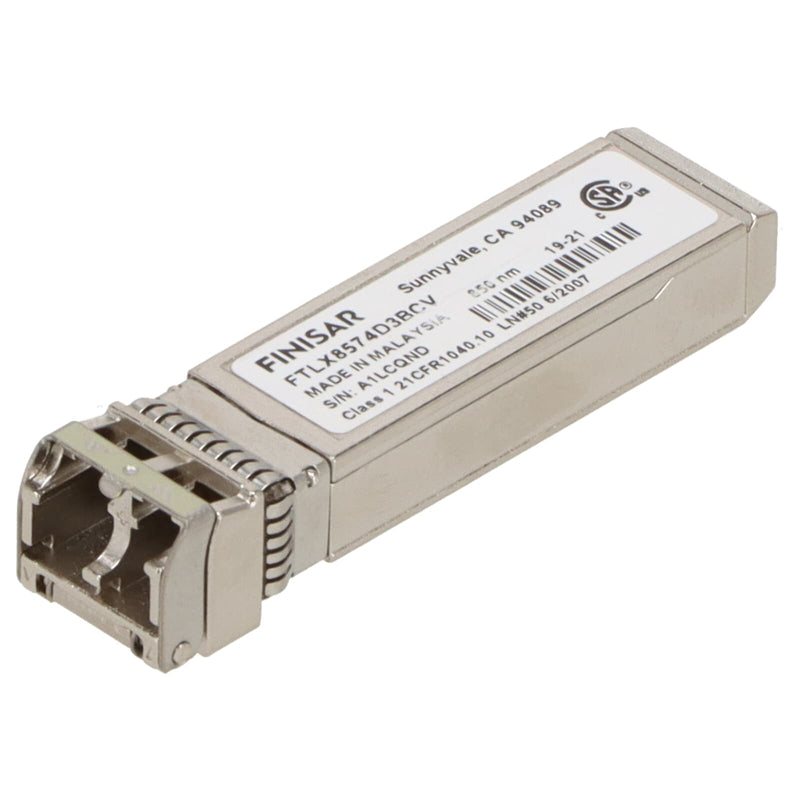 Finisar FTLX8574D3BCV 850nm 10GB SFP+ Transceiver Module (Refurbished)
