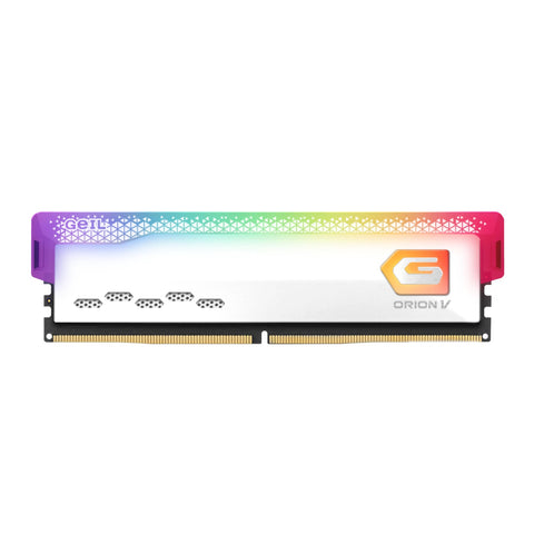 Geil Orion V RGB 16GB 6000MHz DDR5 Desktop Gaming Memory - White (New)