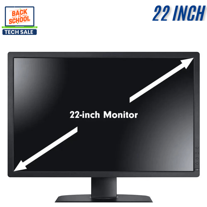 22 Inch Wide LCD Monitor - VGA, DVI (Refurbished)