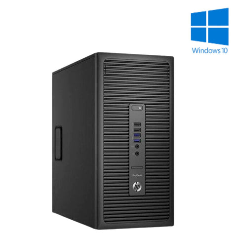 Hp 280 G1 MT Computer - I3 4160 - 4GB DDR3 - 500GB HDD - Win10Pro - Used Desktop Pc (Used)