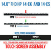 HP Pavilion X360 14-EK 14T-EK 14-ES LCD LED FHD Touch Screen Assembly Replacement N09469-001