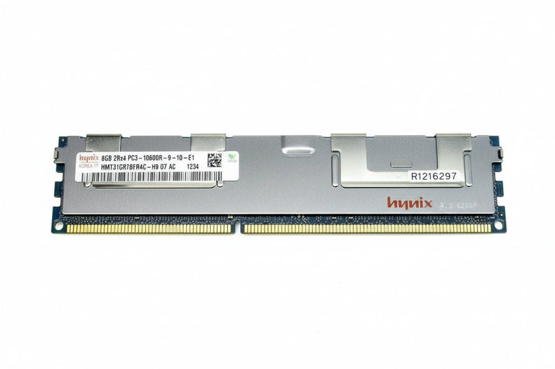 Hynix 8GB 2Rx4 PC3-10600R-9-10-E1 DDR3 ECC Registered Server RAM (Refurbished)
