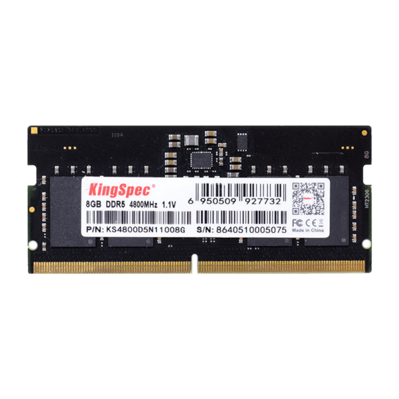 Kingspec 8GB 4800MHz DDR5 SODIMM Notebook Memory (New)