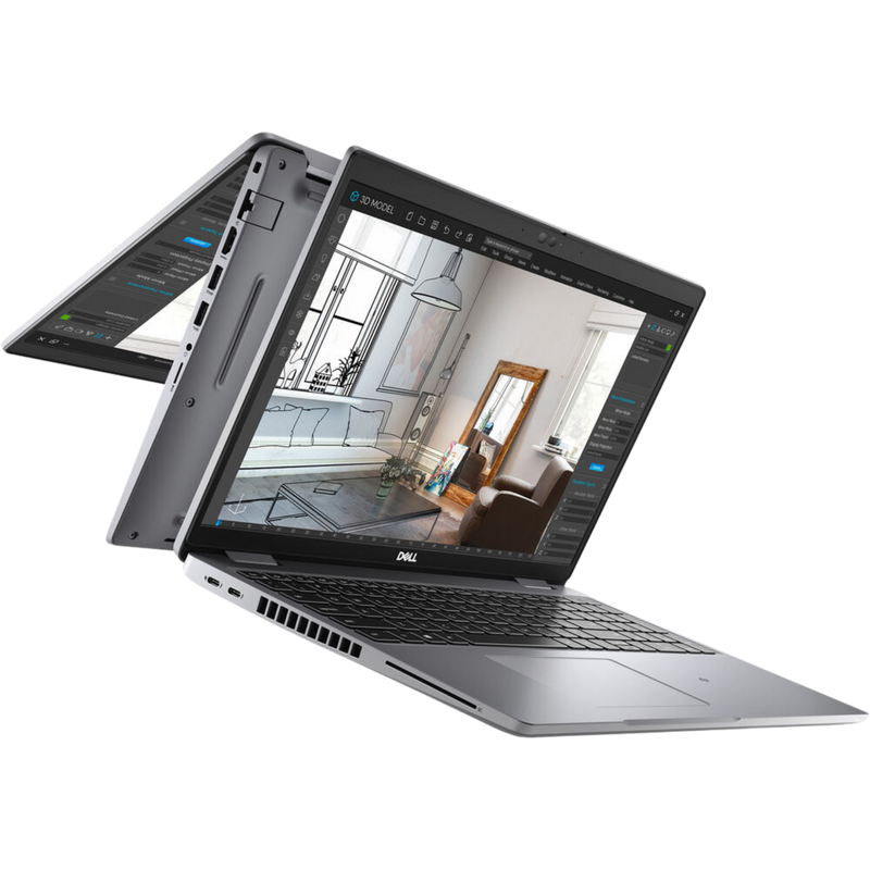 Dell Precision 3560 Intel i7, 11th Gen Workstation Laptop with 2GB T500 GPU