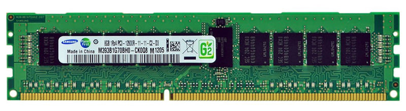 Samsung 8GB 1RX4 PC3-12800R-11-11-C2-D3 DDR3 Server RAM (Refurbished)