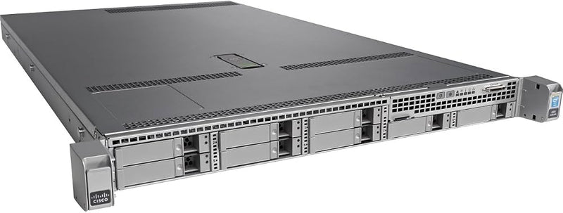 Cisco UCS C220 M4 1U Rackmount Server – 8 SFF – 2 × Xeon E5-2695 v4 – 64GB DDR4 – 2 × 300GB SAS – 12G MegaRAID – Intel I350 – 2 × 770W (Refurbished)