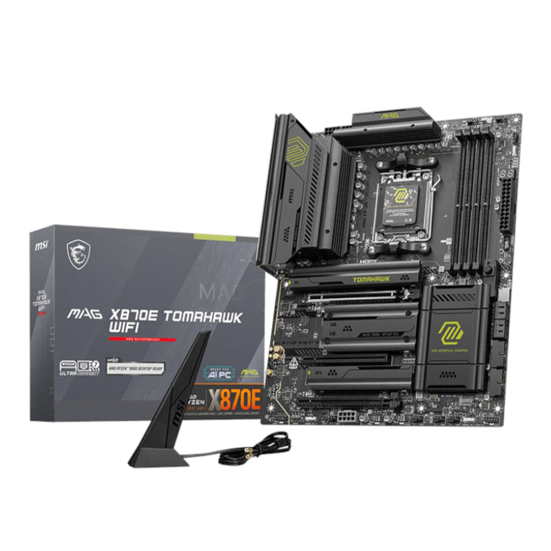 MSI MAG X870E TOMAHAWK WIFI AM5 ATX DDR5 Gaming Motherboard (New)