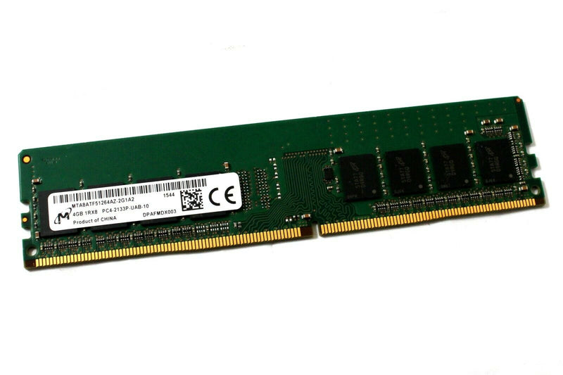 Micron 4GB 1Rx8 PC4-2133P-RD0-10 DDR4 Server RAM (Refurbished)