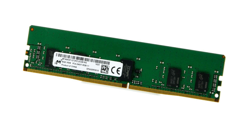 Micron 8GB 1Rx8 PC4-2400T-RD1-11 DDR4 Server RAM (Refurbished)